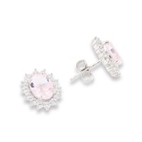 Orecchini Domar Gioielli Donna Orecchino argento 925 in Argento Cubic Zirconia EZB112540